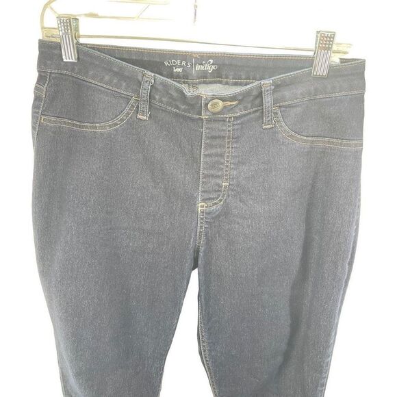 Riders by Lee Women's High Waist Pull-up Skinny Jeans Size M - Picture 6 of 10